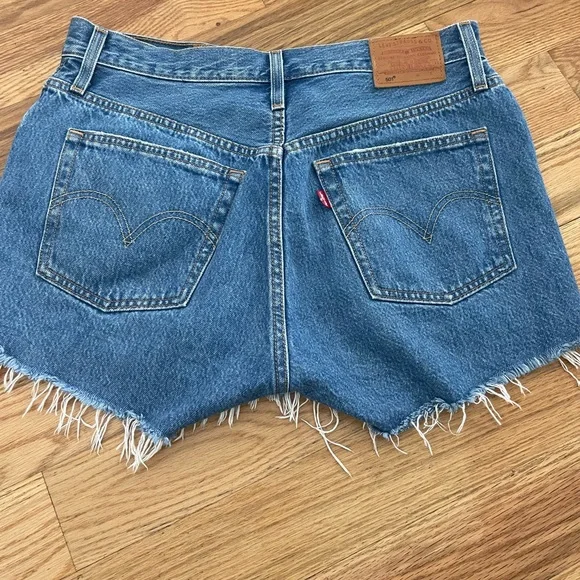 Levi’s button fly shorts sz 28 - Picture 7 of 14